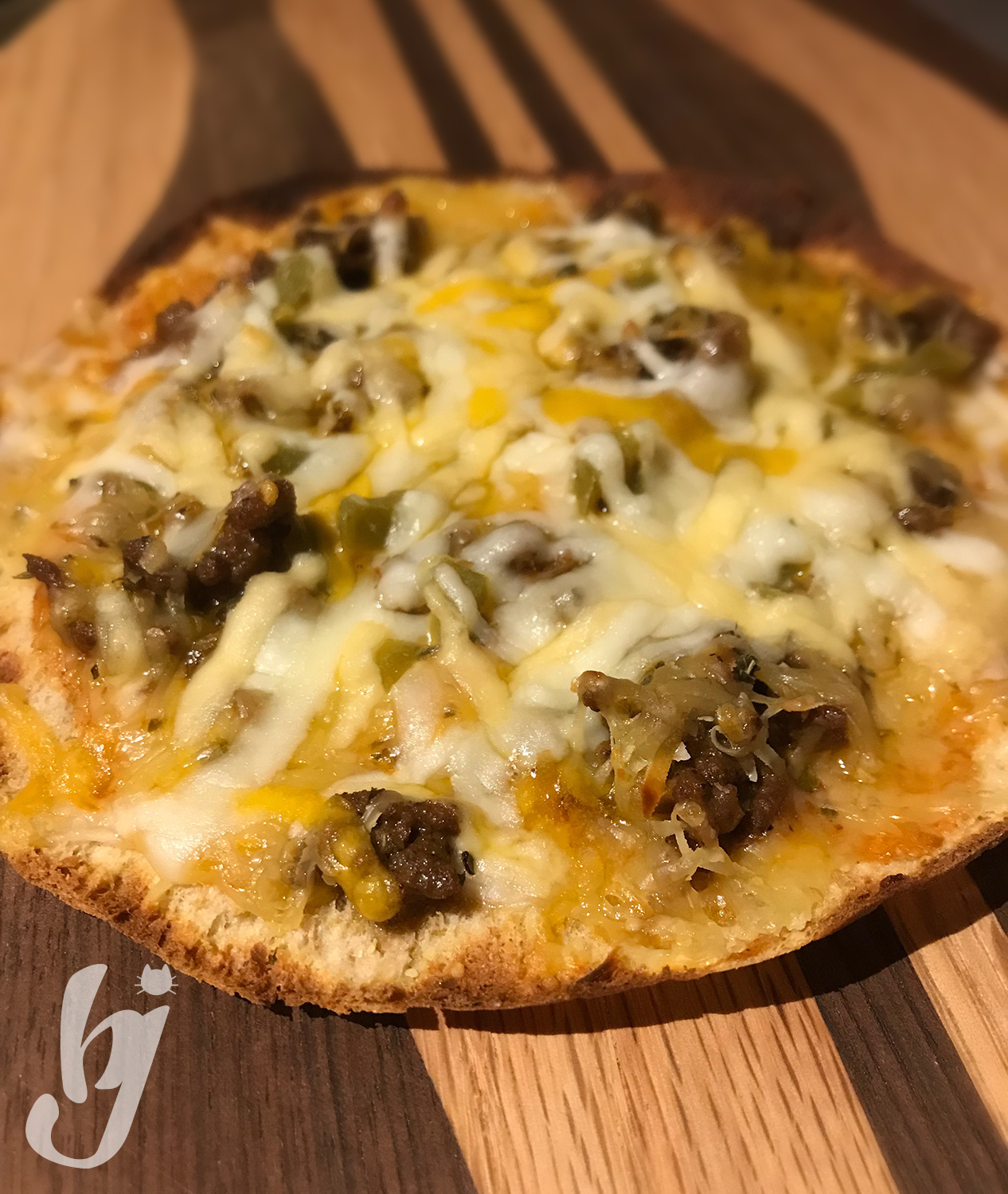 Pita Pocket Mexican Pizza