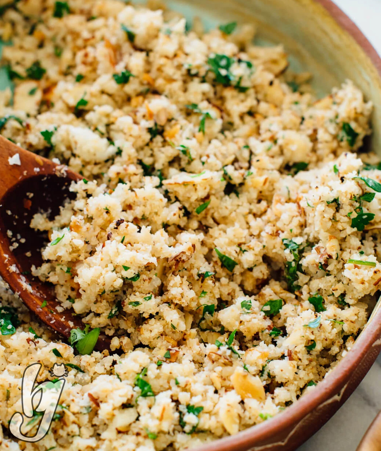 Riced Cauliflower