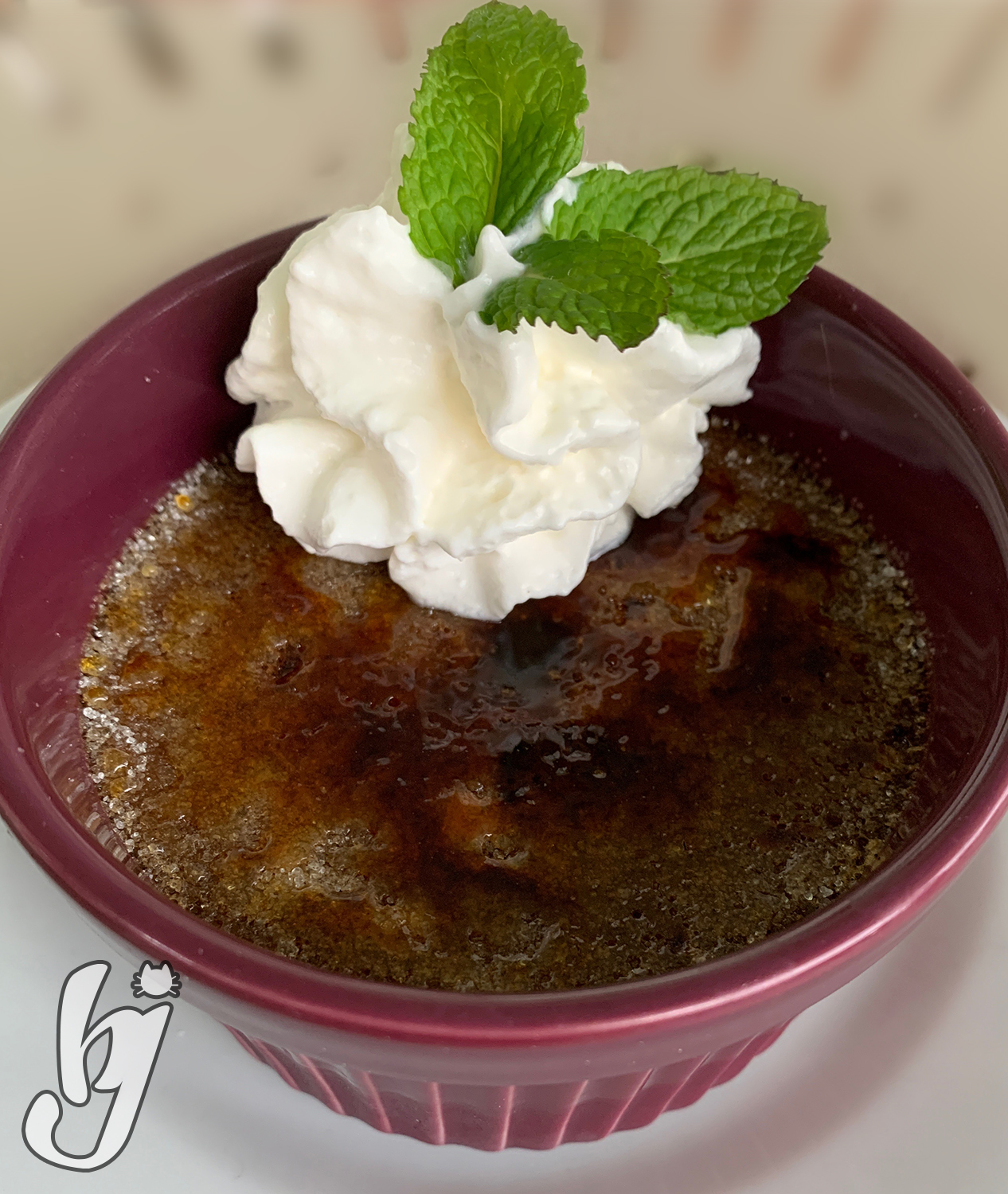 Low Carb Cappuccino Crème Brûlée